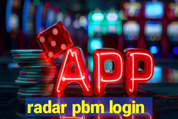 radar pbm login